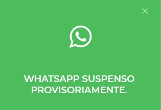 Whatsapp temporariamente suspenso