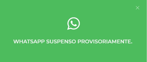 Whatsapp temporariamente suspenso