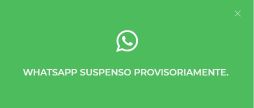 Whatsapp temporariamente suspenso